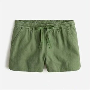 J. Crew Seaside Shorts Linen Blend